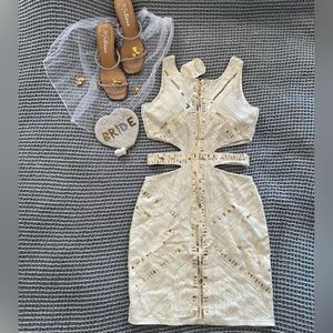 Altr’d State Cut Out Mini Sequin Dress - perfect for Bachelorette!